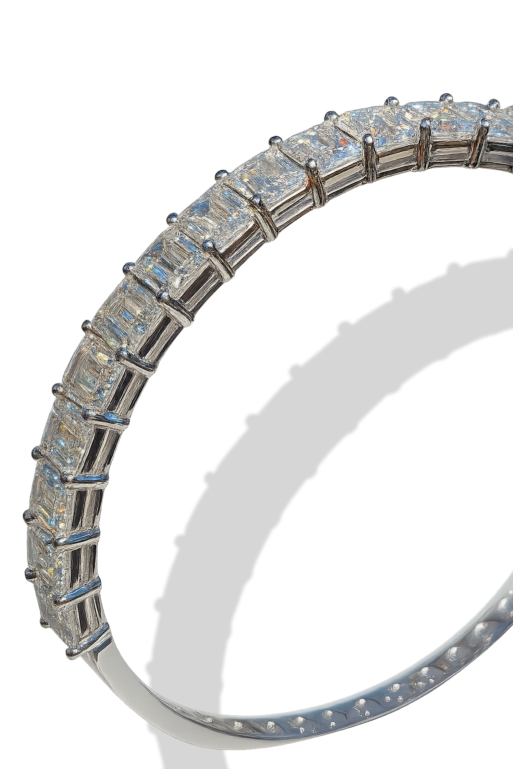 Pulsera con corte esmeralda unisex - Imagen 5